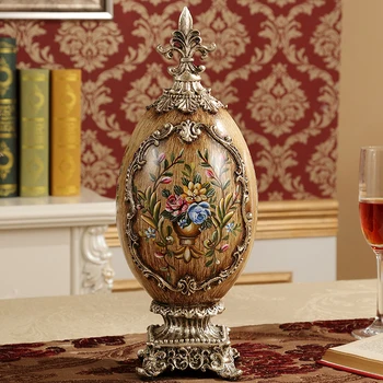 Luxury European style retro gold resin decoration decoration Home Furnishing American living room decoration
Luxury European style retro gold resin decoration decoration Home Furnishing American living room decoration