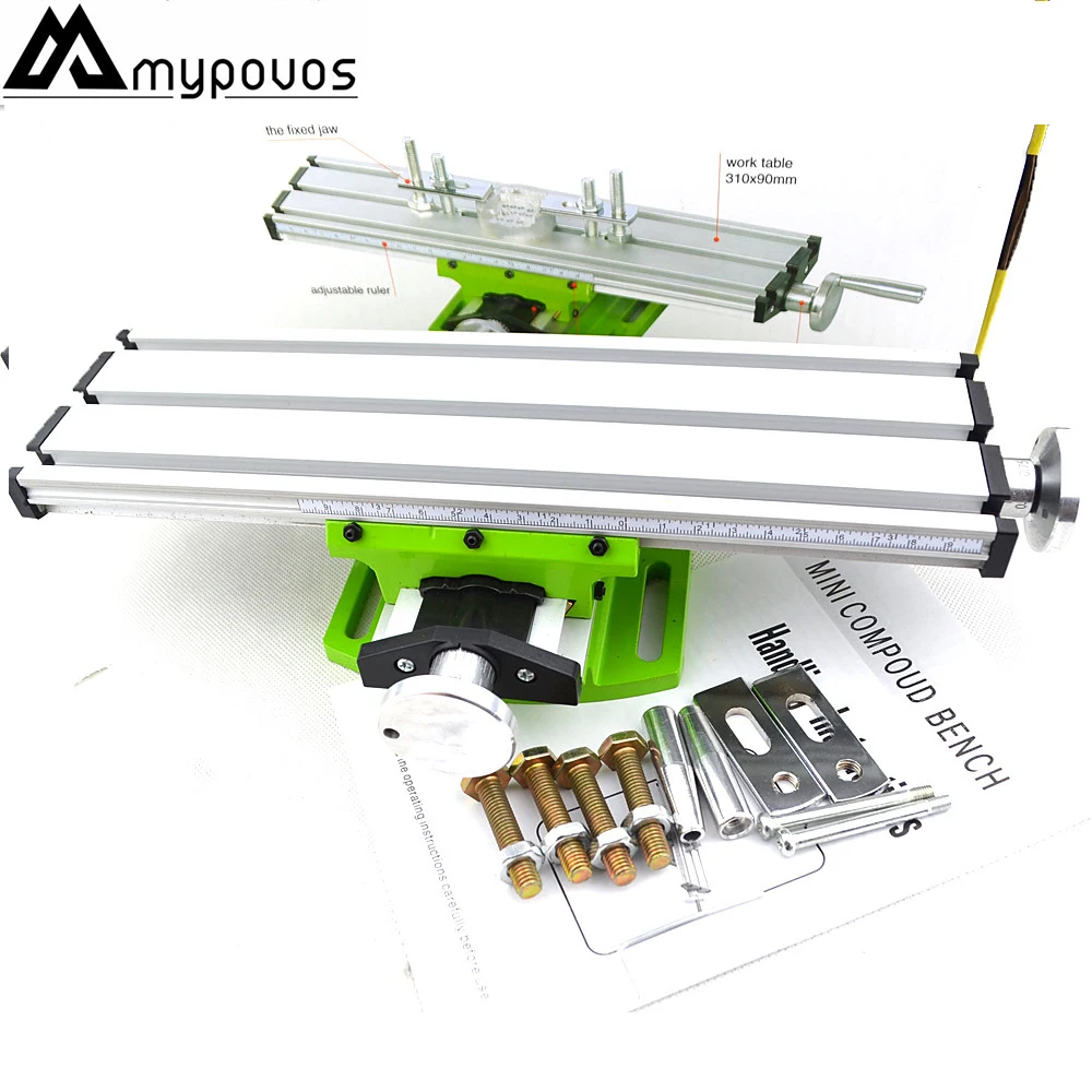 Mini precision multifunction worktable BG6300 Bench Vise Fixture drill milling machine X and Y-axis Adjustment Coordinate table
Mini precision multifunction worktable BG6300 Bench Vise Fixture drill milling machine X and Y-axis Adjustment Coordinate table
