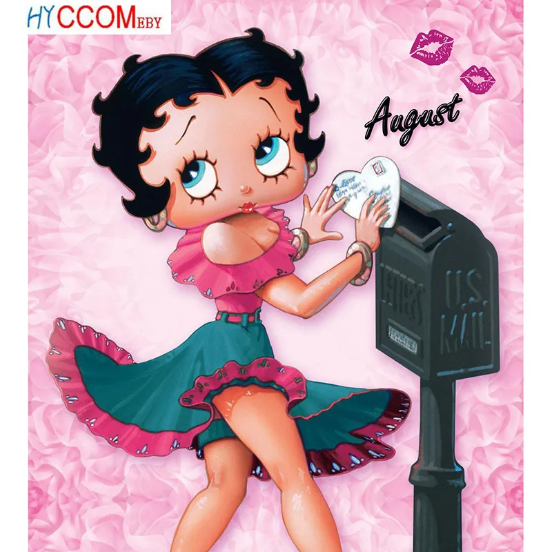 5D Diy Diamond Painting Full Drill Square Betty Boop Needlework Cross Stitch 3D Diamond Embroidery Mosaic Stickers Bedroom Decor
5D Diy Diamond Painting Full Drill Square Betty Boop Needlework Cross Stitch 3D Diamond Embroidery Mosaic Stickers Bedroom Decor