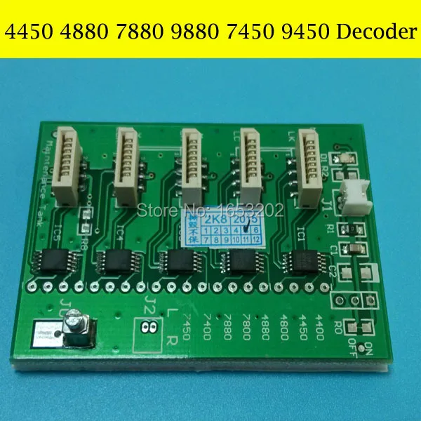 The best decoder For Epson Stylus PRO 4450 4880 7450 7880 printer chip decoder card
The best decoder For Epson Stylus PRO 4450 4880 7450 7880 printer chip decoder card