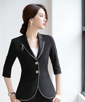 2019 Fashion OL Styles Formal Blazers and Jackets Coat Half Sleeve Spring Summer Women Female Tops Outwear Business Work Wear
2019 Fashion OL Styles Formal Blazers and Jackets Coat Half Sleeve Spring Summer Women Female Tops Outwear Business Work Wear