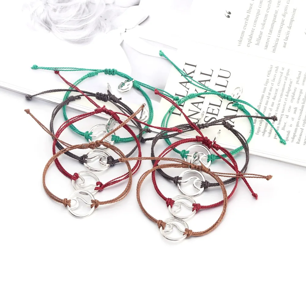 Fashion Big Round Wave Bracelets For Woman Contrast Handmade Weave Rope Chain Charm Bracelet Bohemia Beach Party Jewelry
Fashion Big Round Wave Bracelets For Woman Contrast Handmade Weave Rope Chain Charm Bracelet Bohemia Beach Party Jewelry