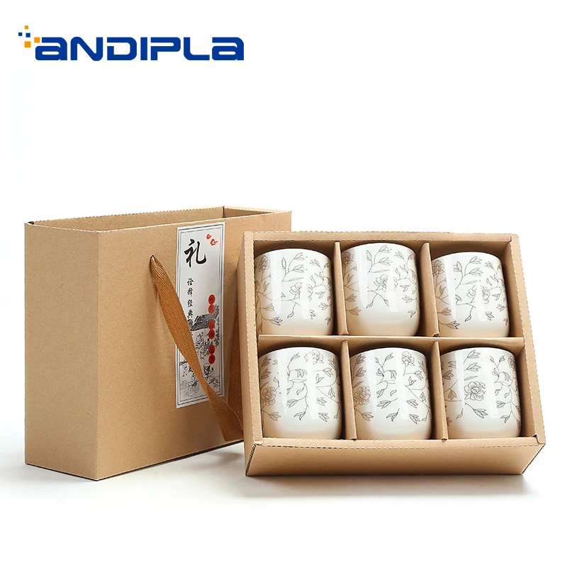 100/150ML Japanese-style 6PCS Lot Vintage Pattern Ceramic Porcelain Teacup Kung Fu Tea Set Sake Cup Coffee Milk Mug Gift Package
100/150ML Japanese-style 6PCS Lot Vintage Pattern Ceramic Porcelain Teacup Kung Fu Tea Set Sake Cup Coffee Milk Mug Gift Package