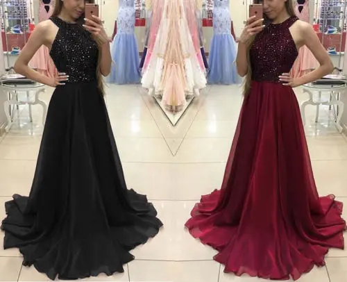 Fashion Hot Sexy Women Sleeveless Lace Formal Hanging Neck Long Dress Summer Wedding Ball Gown Party long Dress
Fashion Hot Sexy Women Sleeveless Lace Formal Hanging Neck Long Dress Summer Wedding Ball Gown Party long Dress