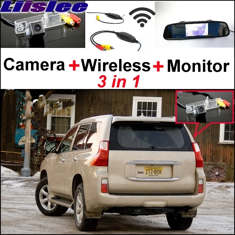 Liislee Special Camera + Wireless Receiver + Mirror Monitor 3 in1 Easy Backup Parking System For LEXUS GX 460 GX460 2009~2017
Liislee Special Camera + Wireless Receiver + Mirror Monitor 3 in1 Easy Backup Parking System For LEXUS GX 460 GX460 2009~2017