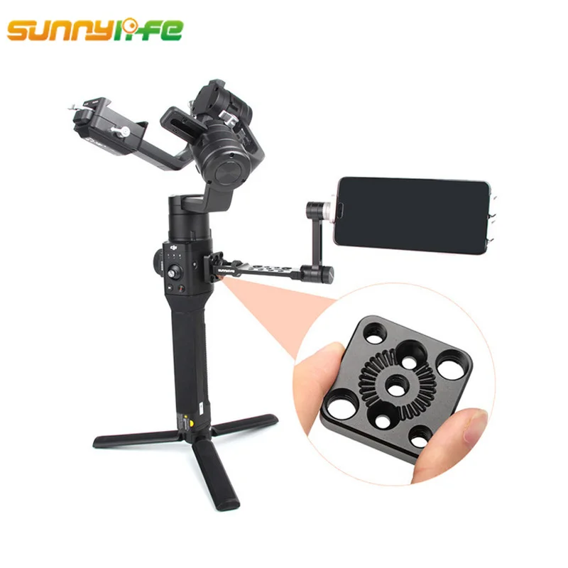 Sunnylife DJI Ronin-S Handheld Gimbal Stabilizer Aluminum Alloy Extended Adapter Module Plate Board for DJI Ronin-S Accessories
Sunnylife DJI Ronin-S Handheld Gimbal Stabilizer Aluminum Alloy Extended Adapter Module Plate Board for DJI Ronin-S Accessories