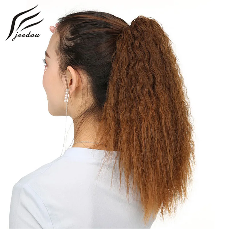 jeedou Short Kinky Curly Ponytails Hair Extensions Claw Ponytail Synthetic 90g Black Red Frosted Color Natural Hairpieces
jeedou Short Kinky Curly Ponytails Hair Extensions Claw Ponytail Synthetic 90g Black Red Frosted Color Natural Hairpieces