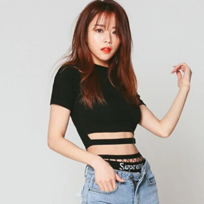 Hip Hop Streetwear Women Top Casual Slim Crop Shirt Tops Summer Short Sleeve Crop Top Sexy Women T Shirt
Hip Hop Streetwear Women Top Casual Slim Crop Shirt Tops Summer Short Sleeve Crop Top Sexy Women T Shirt