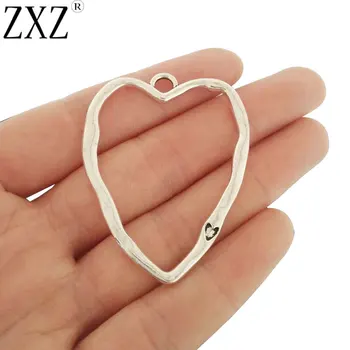 ZXZ 10pcs Large Hollow Open Heart Charms Pendants for Necklace Jewelry Making Findings 51x40mm
ZXZ 10pcs Large Hollow Open Heart Charms Pendants for Necklace Jewelry Making Findings 51x40mm