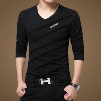 M-5XL New Arrival Spring Mens Pure cotton Solid Color Long-sleeve T Shirt Men's Casual Press Grain Slim Tops Clothing 1180
M-5XL New Arrival Spring Mens Pure cotton Solid Color Long-sleeve T Shirt Men's Casual Press Grain Slim Tops Clothing 1180