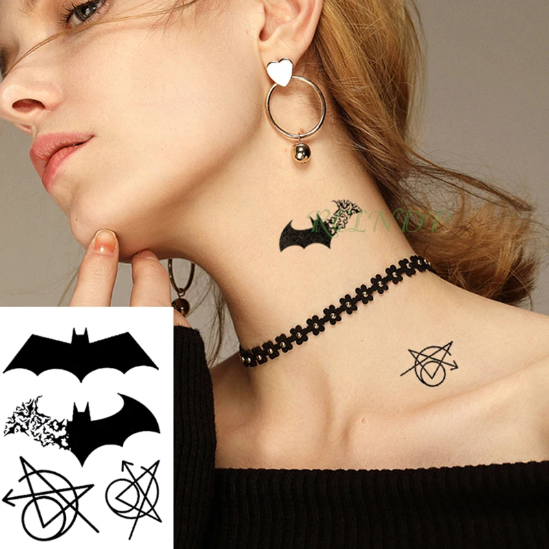 Waterproof Temporary Tattoo Sticker Batman The Avengers Tatto Flash Tatoo Fake Tattoos Tatouage Neck Wrist For Girl Men Women
Waterproof Temporary Tattoo Sticker Batman The Avengers Tatto Flash Tatoo Fake Tattoos Tatouage Neck Wrist For Girl Men Women