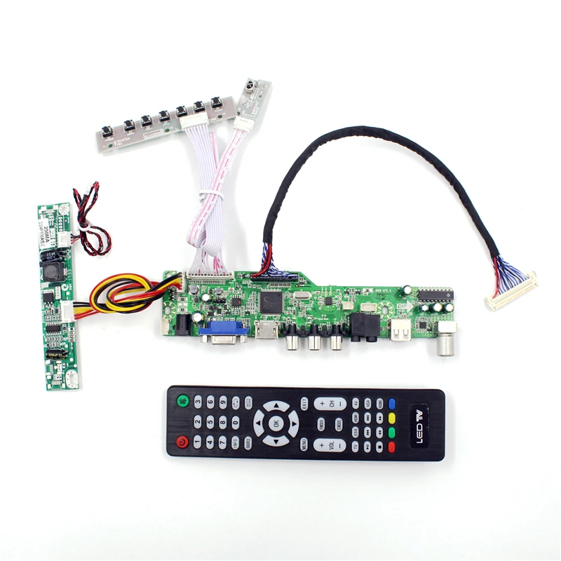 Плата контроллера ЖК-телевизора M6V5 с TV AV VGA Аудио USB HDMI-совместима с ЖК-панелью 12,1 дюйма 1280x1024 G170ETN02.1
Плата контроллера ЖК-телевизора M6V5 с TV AV VGA Аудио USB HDMI-совместима с ЖК-панелью 12,1 дюйма 1280x1024 G170ETN02.1
