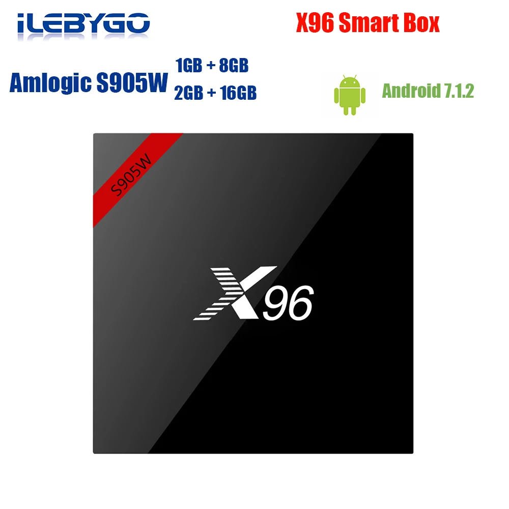 2019 Ilebygo New X96W Smart tv box android7.1 set top box 2GB 16GB Amlogic S905W Quad Core H.265 4K 2.4GHz WiFi Media Player
2019 Ilebygo New X96W Smart tv box android7.1 set top box 2GB 16GB Amlogic S905W Quad Core H.265 4K 2.4GHz WiFi Media Player
