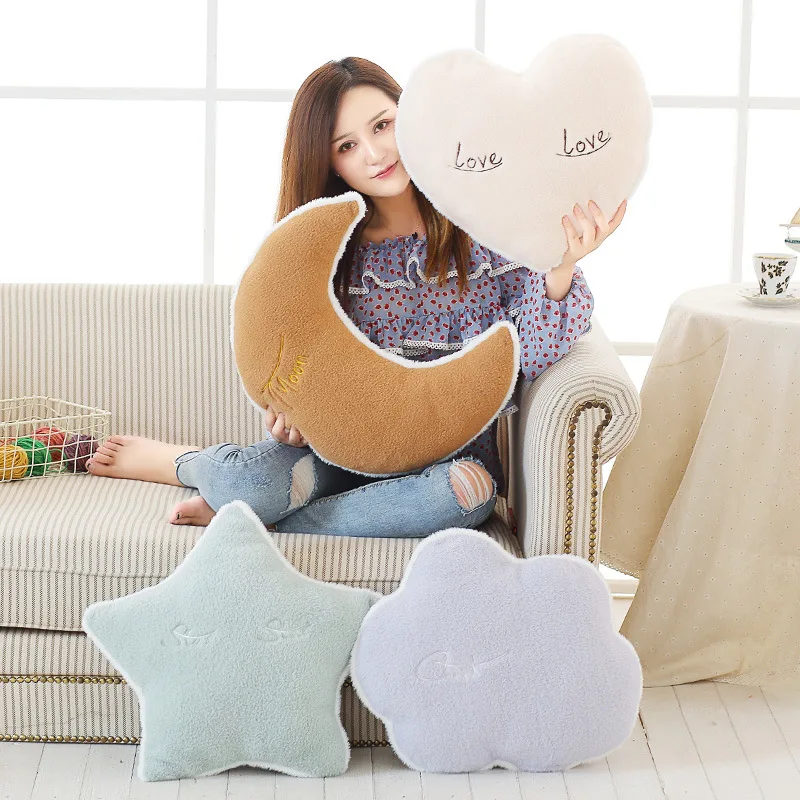Nooer Star Moon Cloud Love Hear Stuffed Plush Cushion Soft Pillow Sofa Room Decoration Throw Pillow
Nooer Star Moon Cloud Love Hear Stuffed Plush Cushion Soft Pillow Sofa Room Decoration Throw Pillow
