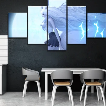 Prints Pictures Home Wall Art Modular 5 Panel Poster Animation Lufei Modern HD Painting On Canvas Living Room Decor Framework
Prints Pictures Home Wall Art Modular 5 Panel Poster Animation Lufei Modern HD Painting On Canvas Living Room Decor Framework