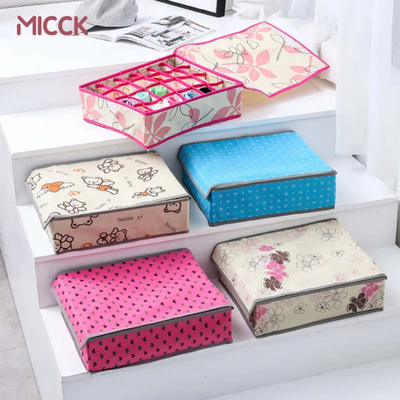 MICCK 24 Grids Household Organizer For Underwear Storage Box Drawer Wardrobes Belt Socks Tie Scarfs Organizers Boxes With Cover
MICCK 24 Grids Household Organizer For Underwear Storage Box Drawer Wardrobes Belt Socks Tie Scarfs Organizers Boxes With Cover