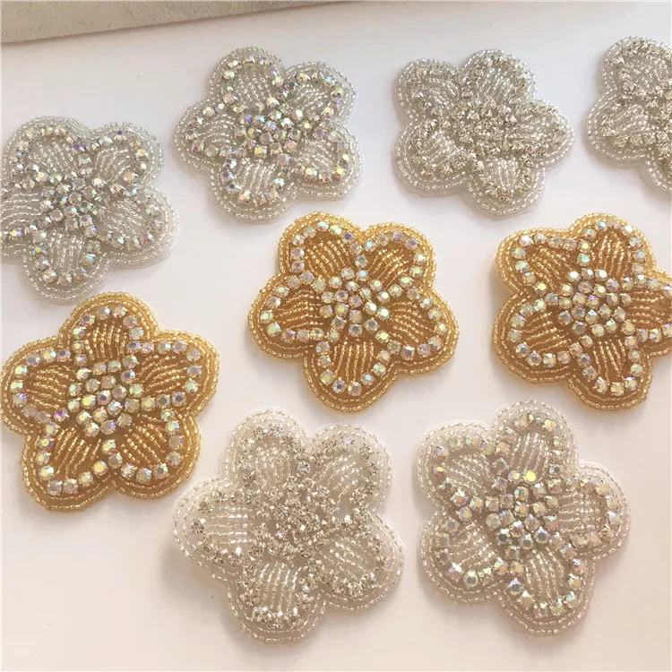 3D Handmade Crystal Beaded Diamond Patches For Wedding/Dance Dress Sew On Clothing Decoration Applique Cute Rhinestone Patch
3D Handmade Crystal Beaded Diamond Patches For Wedding/Dance Dress Sew On Clothing Decoration Applique Cute Rhinestone Patch