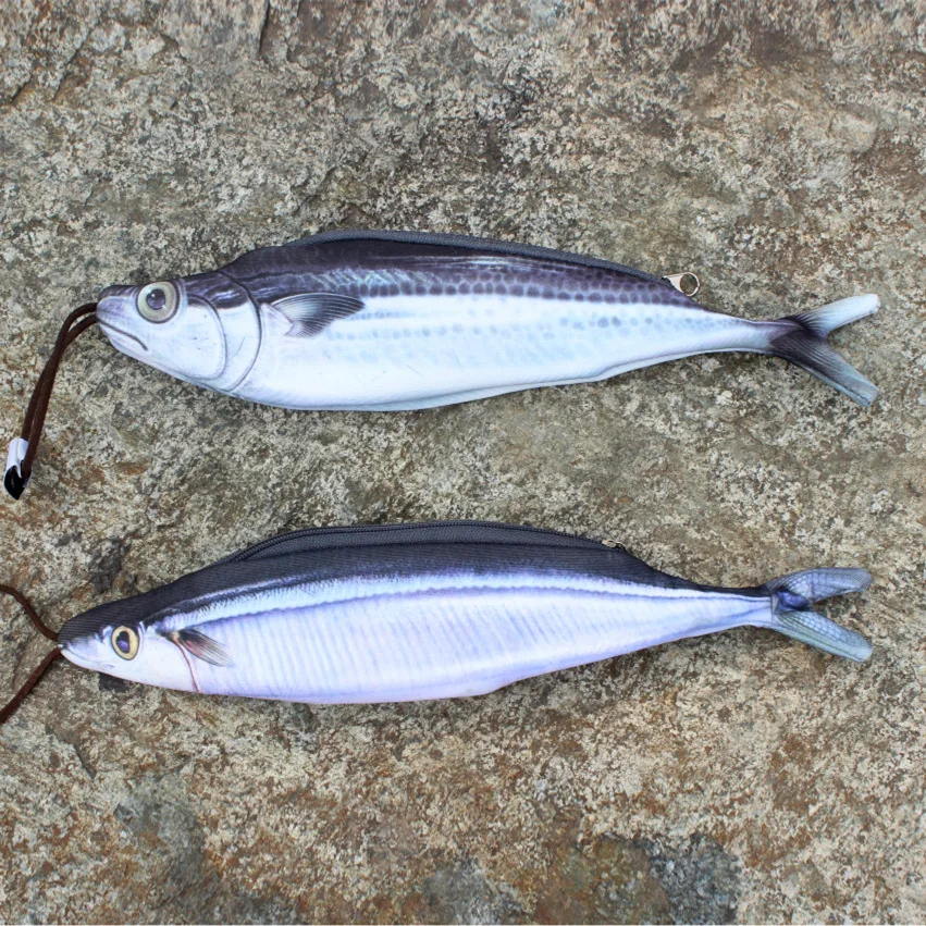 Imitation fish pen bag Korea creative saury fish fun personality fish student stationery bag men and women pencil bag wallet
Imitation fish pen bag Korea creative saury fish fun personality fish student stationery bag men and women pencil bag wallet