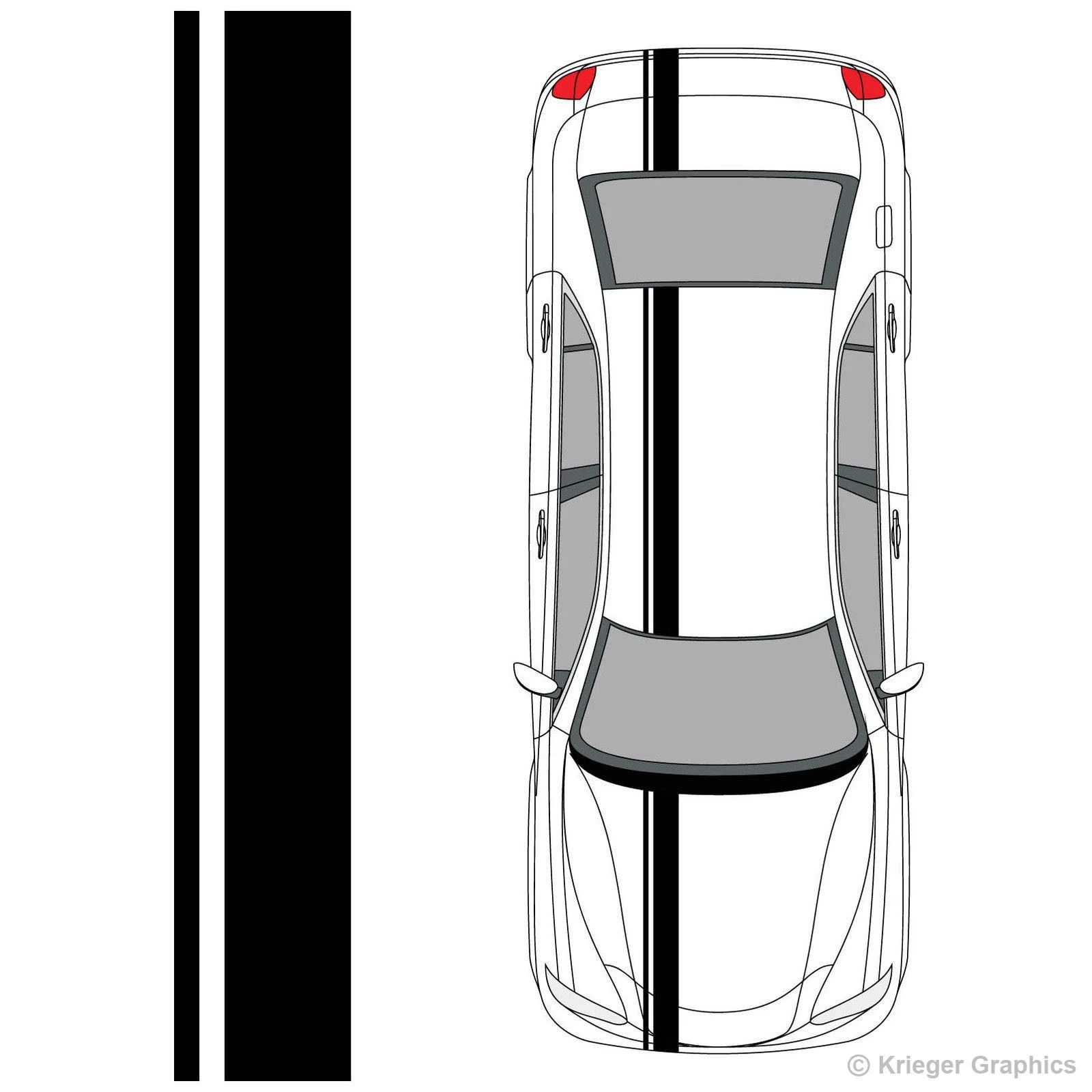 For 2Pcs/1Pair Chrysler 300 Single Offset Rally Racing Stripes Vinyl Stripe Decals Car styling
For 2Pcs/1Pair Chrysler 300 Single Offset Rally Racing Stripes Vinyl Stripe Decals Car styling