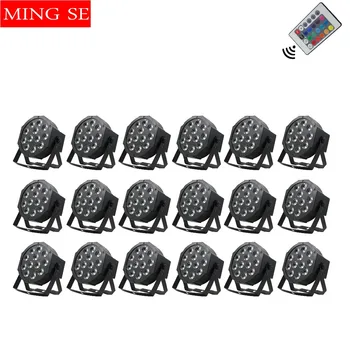 18pcs/lots 12x12w Remote flat par led Flat White Led Par Light 12*12W Smooth RGBW Color Mixing DMX 4/8 Channels Stage Wash
18pcs/lots 12x12w Remote flat par led Flat White Led Par Light 12*12W Smooth RGBW Color Mixing DMX 4/8 Channels Stage Wash