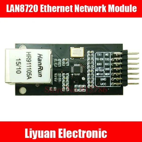 LAN8720 Ethernet Network Module / Network Module / RMII Interface Development Board / LAN8720 ETH Development Board
LAN8720 Ethernet Network Module / Network Module / RMII Interface Development Board / LAN8720 ETH Development Board