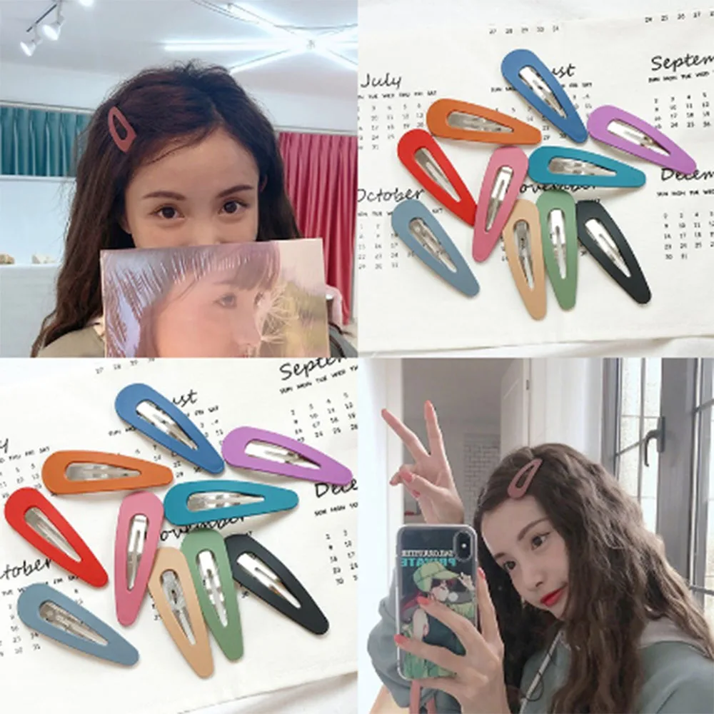 2PCS 7.5cm Snap Hair Clips For Hair Clip Pins BB Hairpins Color Metal Barrettes for Women Girls Ladies Styling Accessories
2PCS 7.5cm Snap Hair Clips For Hair Clip Pins BB Hairpins Color Metal Barrettes for Women Girls Ladies Styling Accessories