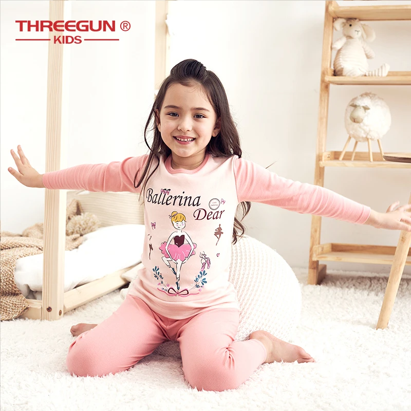THREEGUN Kids Winter Pajama Sets Girls Cotton Cartoon Cute Thermal Underwear Children Clothes Soft Warm Kids Sleepwear Homewear
THREEGUN Kids Winter Pajama Sets Girls Cotton Cartoon Cute Thermal Underwear Children Clothes Soft Warm Kids Sleepwear Homewear