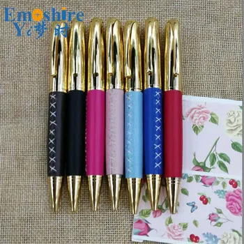 Top Quality Metal Ball Pen Plating Leather Note Ballpoint Pen Meeting Record Ballpoint Pen Business Office Printing LOGO P652
Top Quality Metal Ball Pen Plating Leather Note Ballpoint Pen Meeting Record Ballpoint Pen Business Office Printing LOGO P652