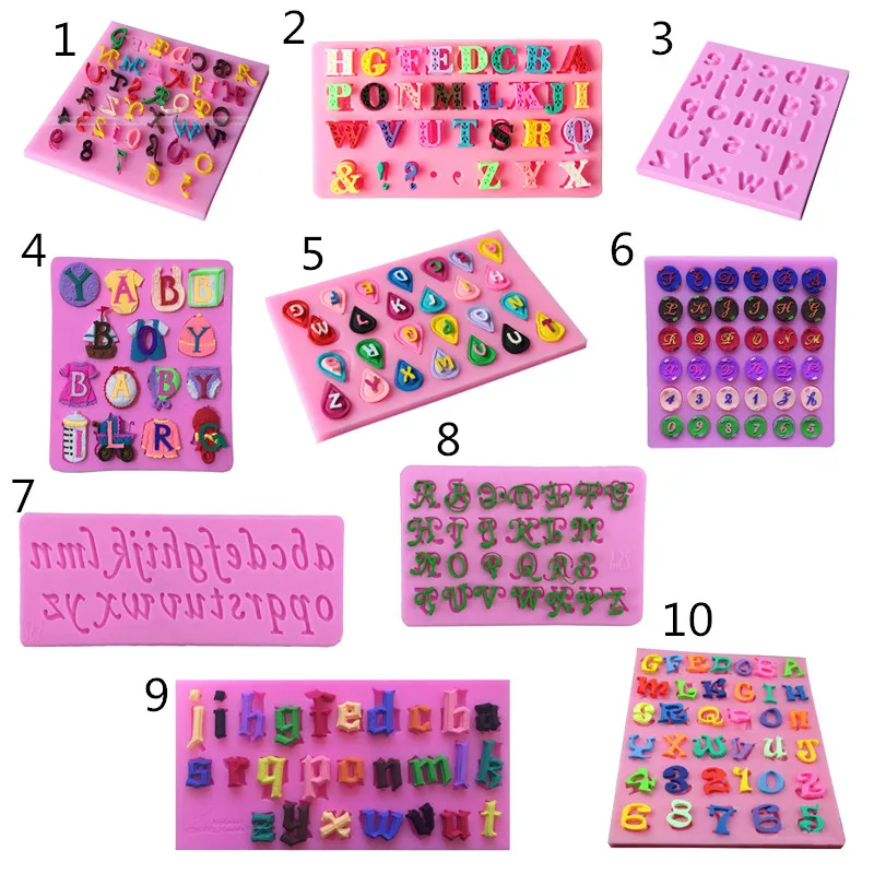 Alphabet Capital Cake Silicone Mold Cake Decorating Tools Chocolate Gumpaste Mold Confectionery 3D Cooking
Alphabet Capital Cake Silicone Mold Cake Decorating Tools Chocolate Gumpaste Mold Confectionery 3D Cooking