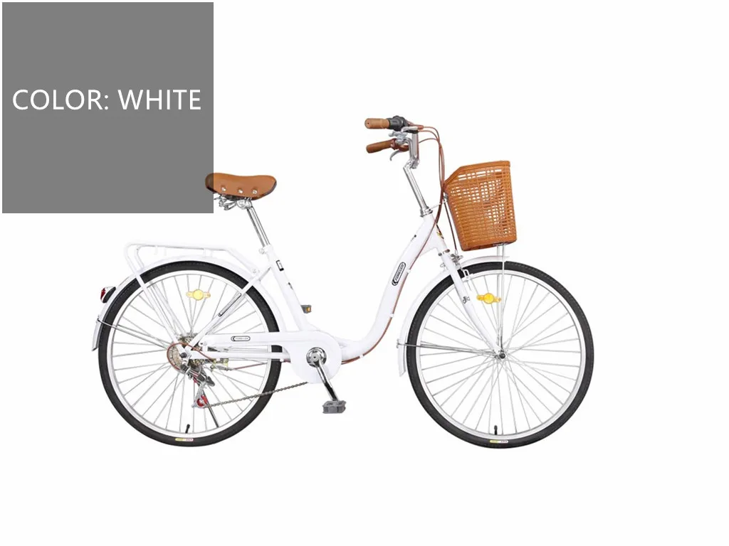Sale 24 Inch 6 Speed Commuter Bicycle for Female 1