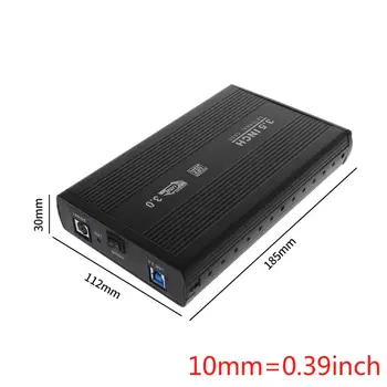 2019 NEW 3.5" HDD External Case Hard Disk Driver Enclosure USB2.0 USB3.0 SATA Storage Box
2019 NEW 3.5" HDD External Case Hard Disk Driver Enclosure USB2.0 USB3.0 SATA Storage Box