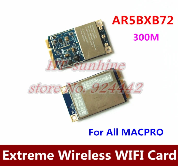 5 шт./лот для аэропорта Atheros Extreme, беспроводная мини PCIE Wi-Fi карта AR5BXB72
5 шт./лот для аэропорта Atheros Extreme, беспроводная мини PCIE Wi-Fi карта AR5BXB72