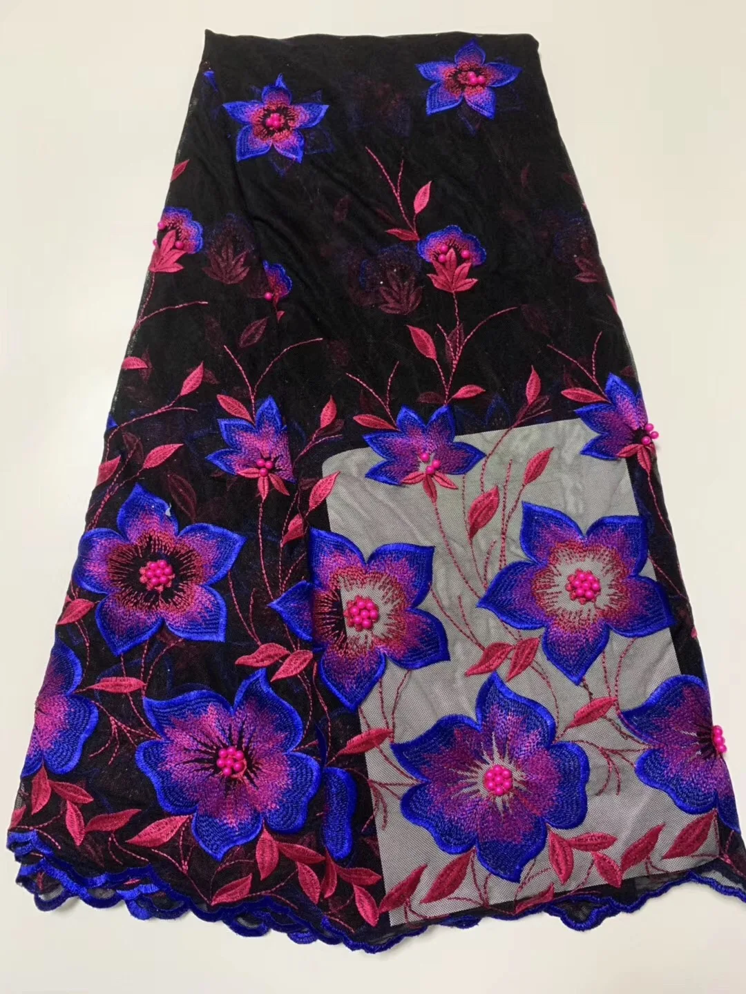 Royal blue african lace fabric 2019 high quality lace french mesh fabric beaded nigerian swiss lace fabrics for dress
Royal blue african lace fabric 2019 high quality lace french mesh fabric beaded nigerian swiss lace fabrics for dress