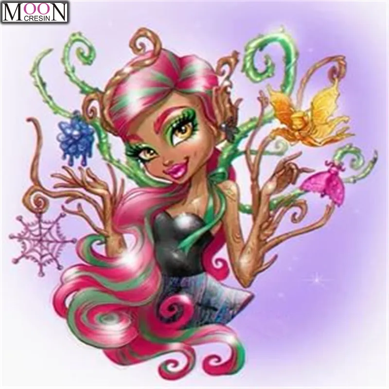 MOONCRESIN Flower Fairy Diamond Embroidery Girls Diamond Painting Cross Stitch Square Rhinestone Mosaic Needlework Cartoon Gifts
MOONCRESIN Flower Fairy Diamond Embroidery Girls Diamond Painting Cross Stitch Square Rhinestone Mosaic Needlework Cartoon Gifts