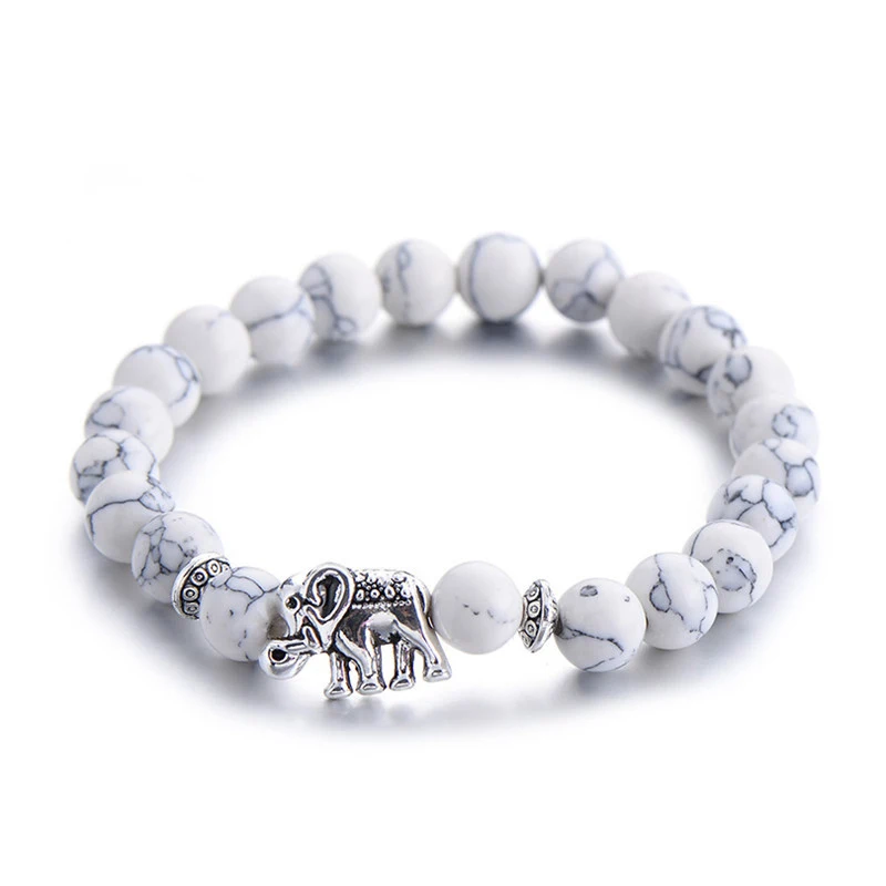 Classic Natural Stone Buddha Charm Bracelet For Women Chic Silver Color Elephant Beads Bracelets Fashion Men Jewelry
Classic Natural Stone Buddha Charm Bracelet For Women Chic Silver Color Elephant Beads Bracelets Fashion Men Jewelry