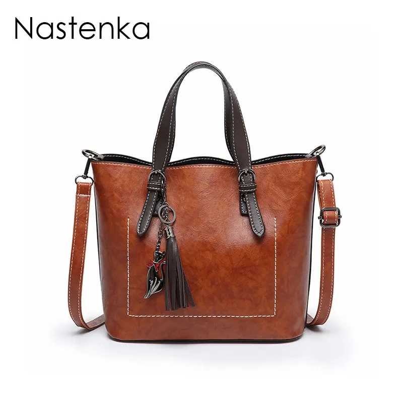 Nastenka Brand Luxury Handbags Women Bags Designer Leather Shoulder Bag Women Vintage Casual Tote Bag Lady Elegant Shopping Bag
Nastenka Brand Luxury Handbags Women Bags Designer Leather Shoulder Bag Women Vintage Casual Tote Bag Lady Elegant Shopping Bag