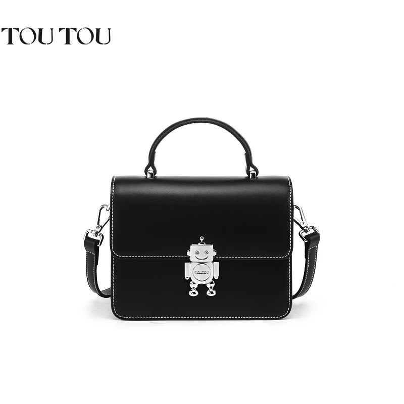 TOUTOU 2019 new version of the joker texture web celebrity small black bag personality machine hand bill of lading free shipping
TOUTOU 2019 new version of the joker texture web celebrity small black bag personality machine hand bill of lading free shipping