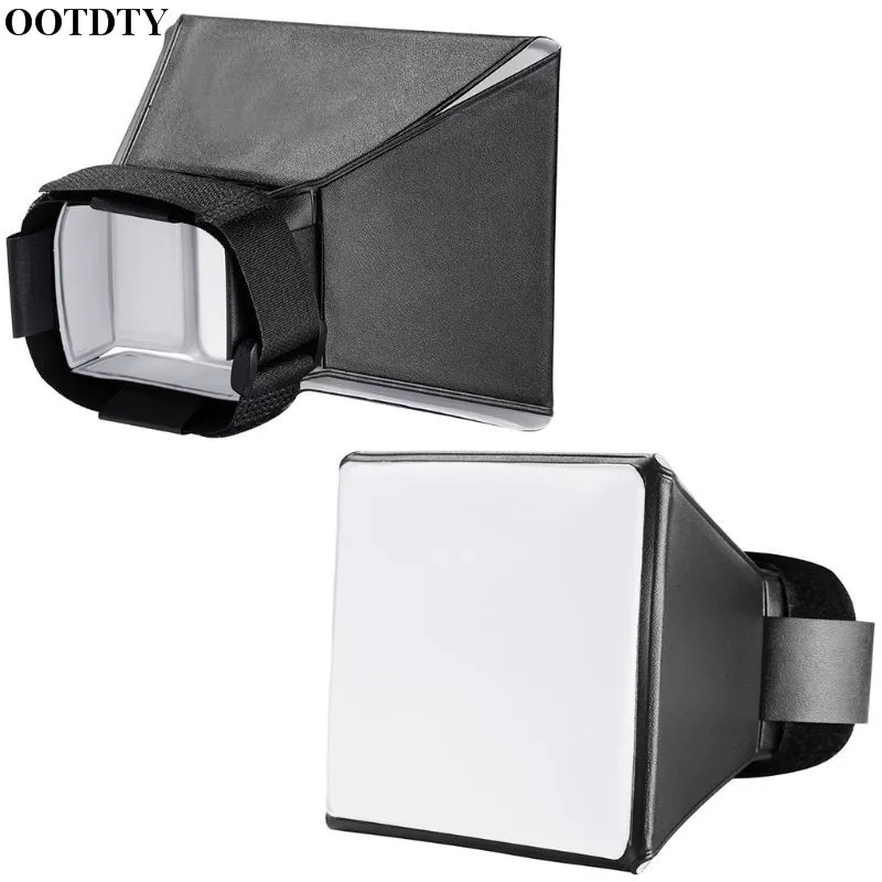 OOTDTY Universal Foldable Flash Softbox Diffuser Camera Photo Speedlight Soft Box Kit Tool for Nikon Canon
OOTDTY Universal Foldable Flash Softbox Diffuser Camera Photo Speedlight Soft Box Kit Tool for Nikon Canon
