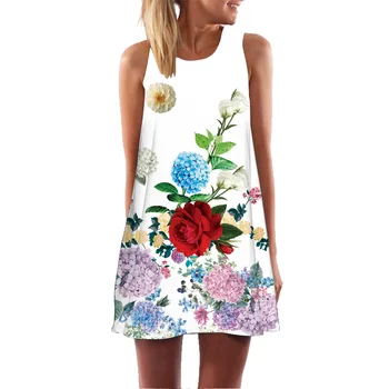 2019 Summer Night Dress Sleeveless 3D Print Mini Sleep Dress Floral Nightdress Plus Size Sleepwear Large Size Nightshirt Nightie
2019 Summer Night Dress Sleeveless 3D Print Mini Sleep Dress Floral Nightdress Plus Size Sleepwear Large Size Nightshirt Nightie