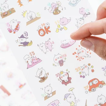 6pcs/lot Colorful RabbiAdhesive Stickers DIY Decoration Stickers Stationery Stickers Escolar Papelari Labels Scrapbook Paper 
6pcs/lot Colorful RabbiAdhesive Stickers DIY Decoration Stickers Stationery Stickers Escolar Papelari Labels Scrapbook Paper