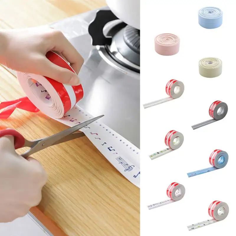 Self Adhesive Kitchen Waterproof Mildew Proof Adhesive Tape Bathroom Toilet Wall Corner Line Sink Sealing Sticker Decorative
Self Adhesive Kitchen Waterproof Mildew Proof Adhesive Tape Bathroom Toilet Wall Corner Line Sink Sealing Sticker Decorative