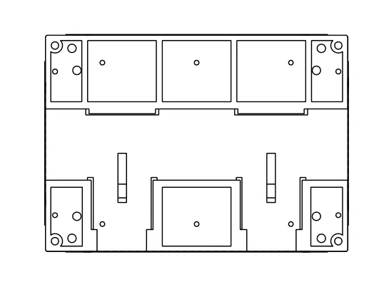 plc plastic din rail enclosure junction housing plastic box enclosure electronic project case instrument enclosure box (16).jpg