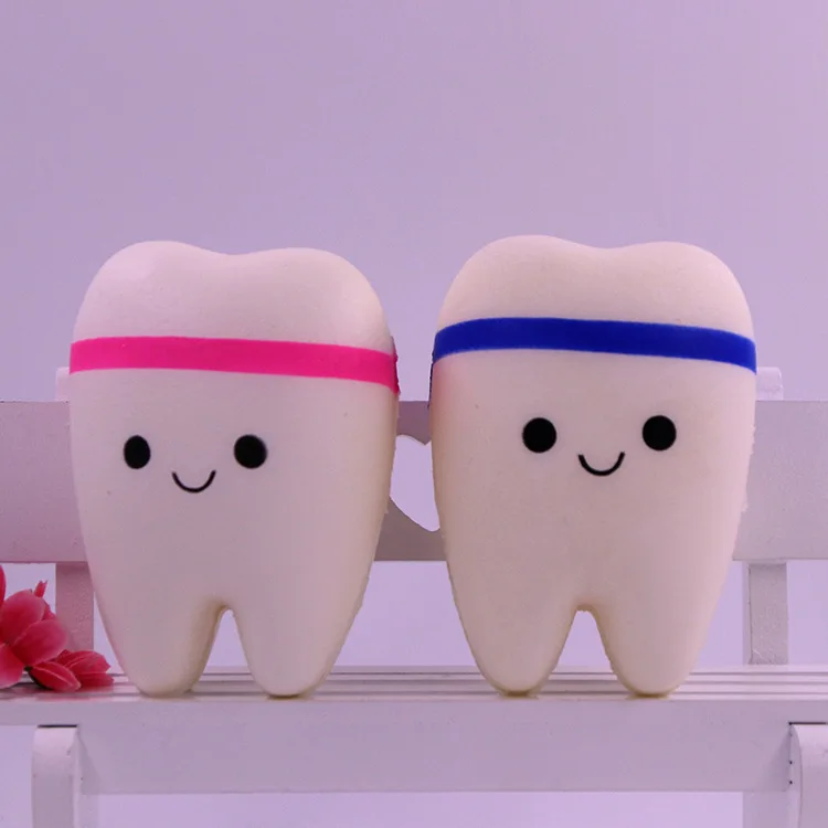 1PCS Tooth Fun Squishy Antistres Stress Relief Toys Novelty & Gag Toy Slow Rising Squisy Popular Children Gadget Gift
1PCS Tooth Fun Squishy Antistres Stress Relief Toys Novelty & Gag Toy Slow Rising Squisy Popular Children Gadget Gift