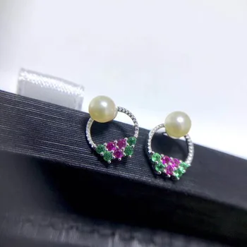 925 Sterling Silver Pearl Earrings Christmas Style Mountings Silver Jewelry Parts Fittings Women's Accessories
925 Sterling Silver Pearl Earrings Christmas Style Mountings Silver Jewelry Parts Fittings Women's Accessories