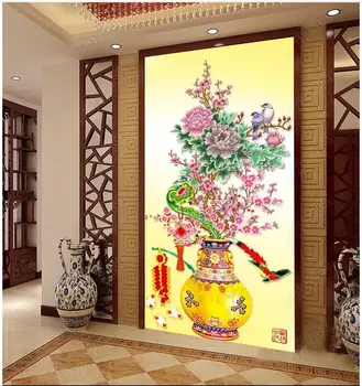 3d photo wallpaper custom mural Chinese golden vase flowers porch living room Home decor 3d walls murals wallpaper for walls 3 d 
3d photo wallpaper custom mural Chinese golden vase flowers porch living room Home decor 3d walls murals wallpaper for walls 3 d