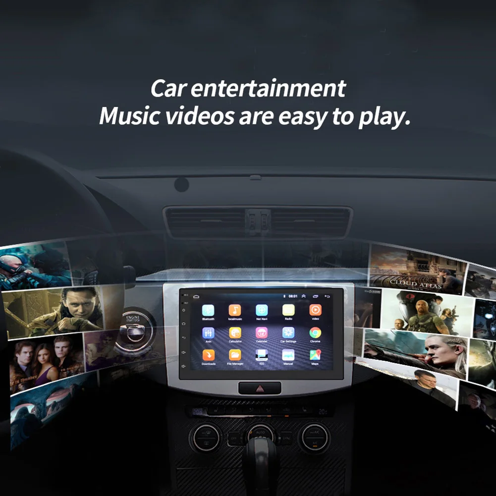 7 Inch Voice Control HD GPS Navigation Entertainment Quad Core Car Stereo Online Radio WIFI MP5 Player Bluetooth Screen
7 Inch Voice Control HD GPS Navigation Entertainment Quad Core Car Stereo Online Radio WIFI MP5 Player Bluetooth Screen