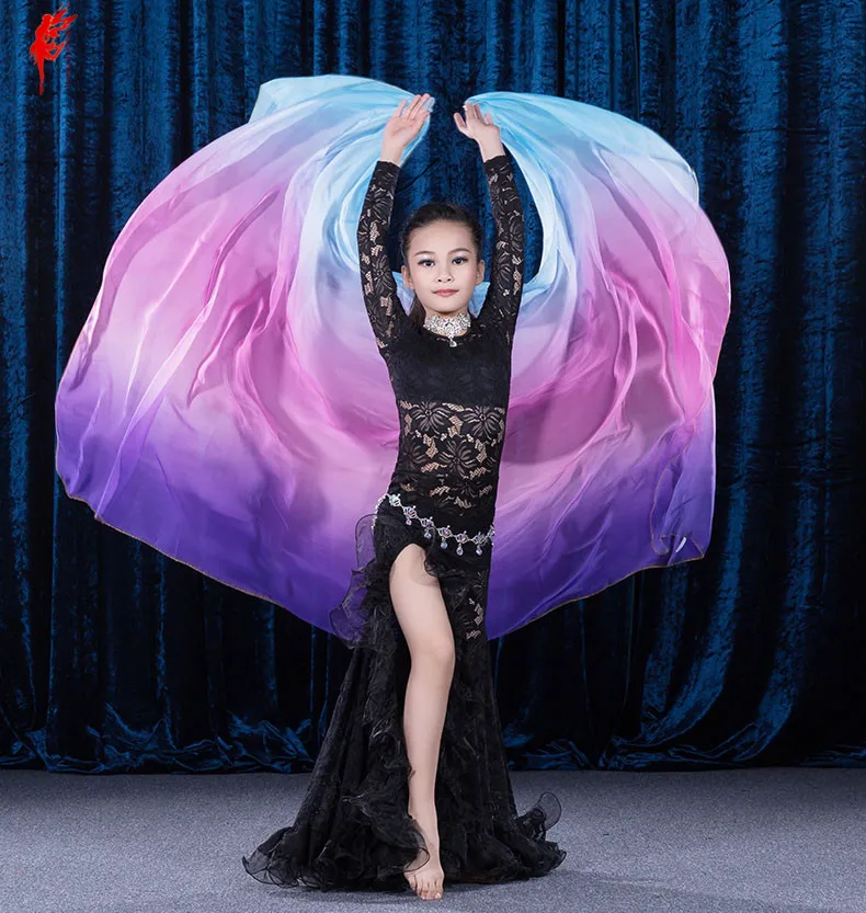Kids belly dance veil Rainbow veil girls 210*110 cm belly dance veil kids silk imitation veil girls belly dance accessories
Kids belly dance veil Rainbow veil girls 210*110 cm belly dance veil kids silk imitation veil girls belly dance accessories