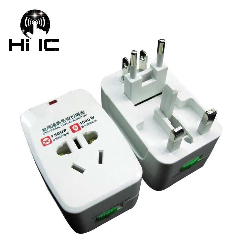 1PC Universal EU GER AU CHN Plug Adapter European Germany Australia Chinese Power Socket White Travel Converter Conversion Plug
1PC Universal EU GER AU CHN Plug Adapter European Germany Australia Chinese Power Socket White Travel Converter Conversion Plug