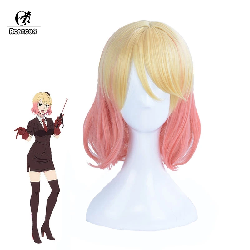 ROLECOS Angels of Death Cosplay Hair Catherine Ward Cosplay Headwear Women Short Hair Yellow and Pink Satsuriku no Tenshi
ROLECOS Angels of Death Cosplay Hair Catherine Ward Cosplay Headwear Women Short Hair Yellow and Pink Satsuriku no Tenshi