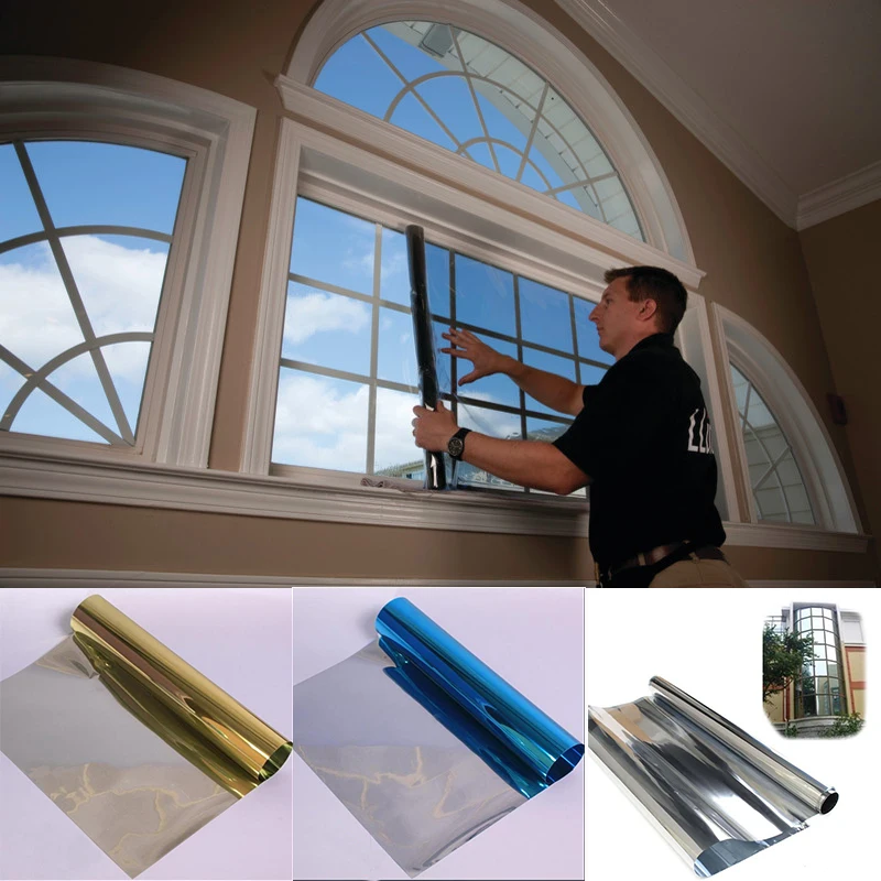 1Mx30cm One Way Solar Reflective Mirror Insulation Window Film Tint Self Ahesive Privacy Glass Sticker Home Sunscreen Film New
1Mx30cm One Way Solar Reflective Mirror Insulation Window Film Tint Self Ahesive Privacy Glass Sticker Home Sunscreen Film New